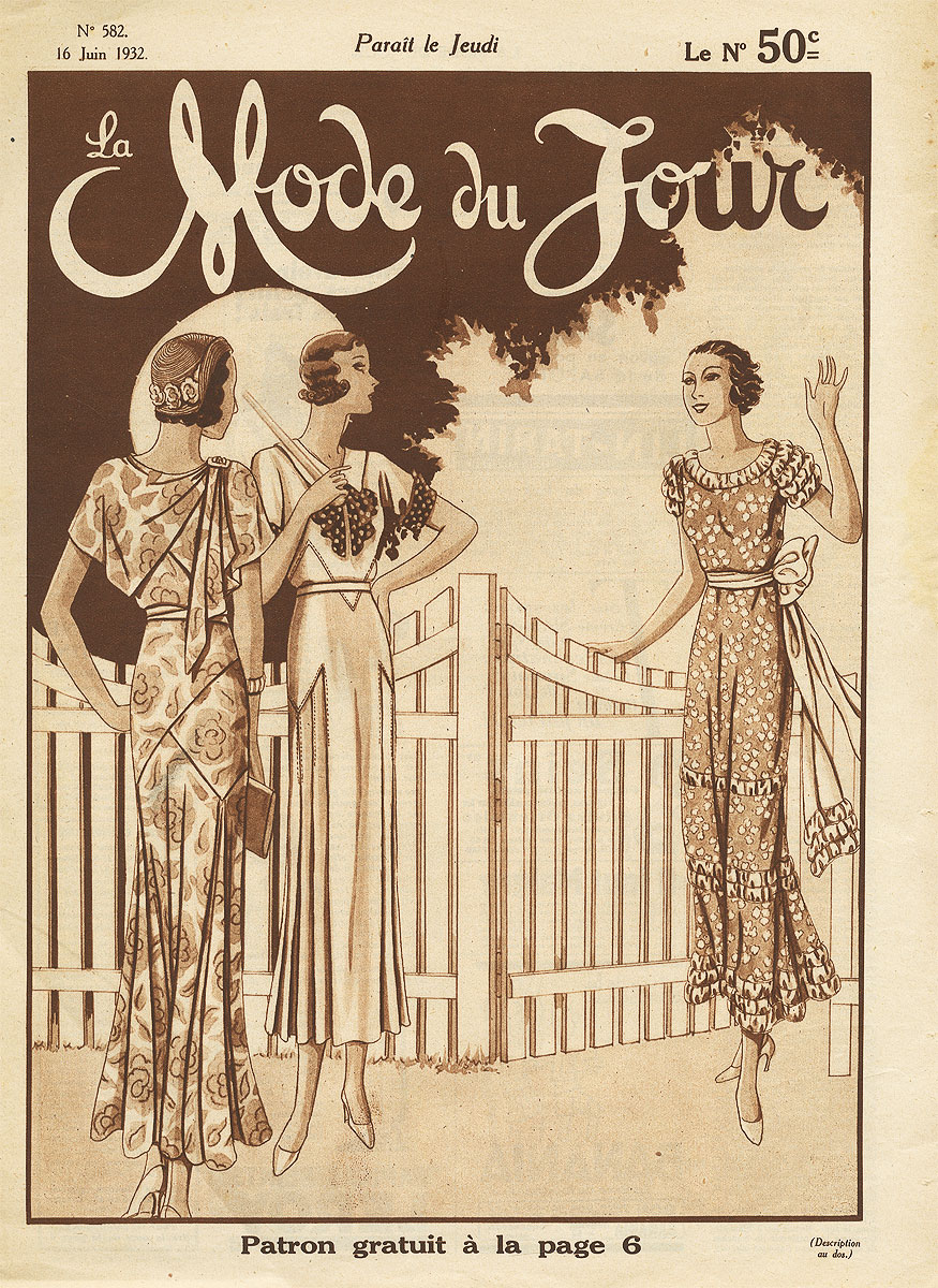 La mode du jour, №582, juin 1932