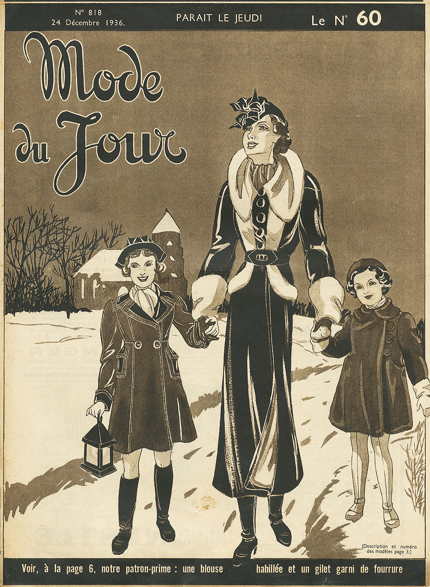 La mode du jour, №818, decembre 1936