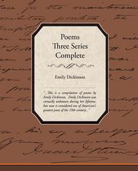 Poems Three Series Complete