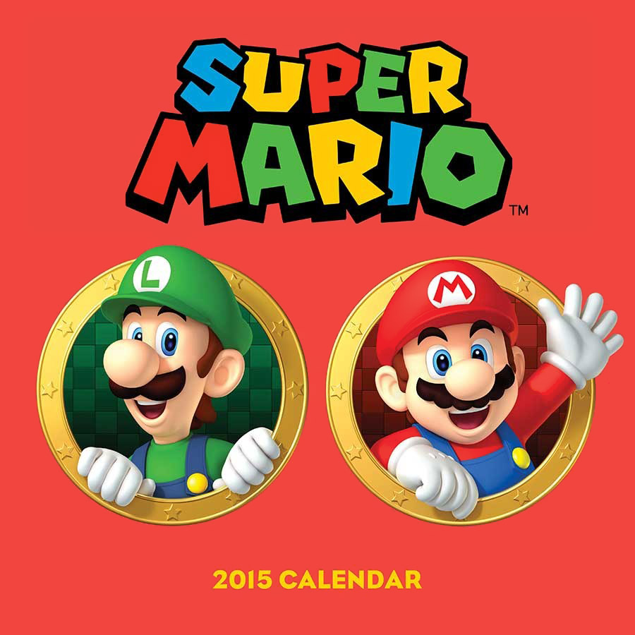 Super Mario 2015 Calendar