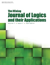 IfColog Journal of Logics and Their Applications Volume 1, Number 1