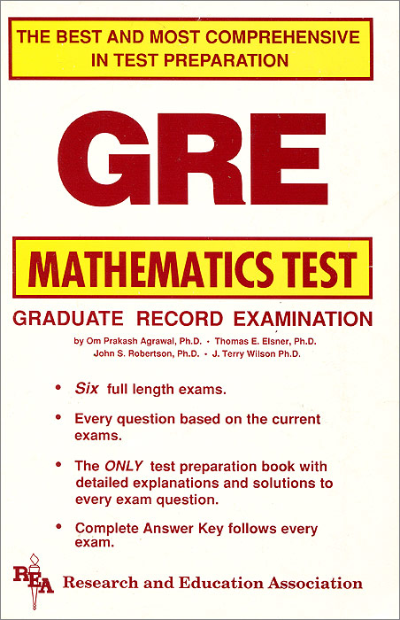 Graduate Record Examination (GRE): Mathematics Test