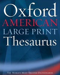 The Oxford American Large Print Thesaurus