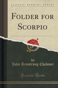 Folder for Scorpio (Classic Reprint)