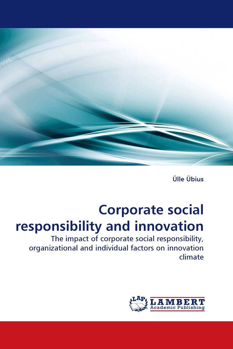 Corporate social responsibility and innovation