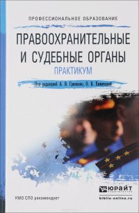 Правоохранительные и судебные органы. Практикум. Учебное пособие