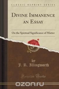 Divine Immanence an Essay