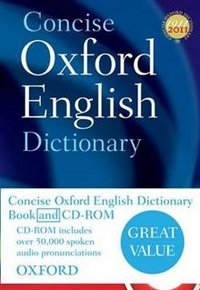 Concise Oxford English Dictionary (+ CD-ROM)