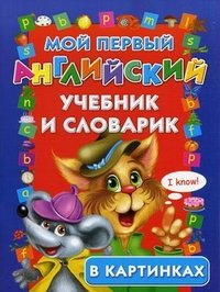 Мой первый английский учебник и словарик в картинках