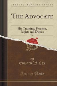 The Advocate, Vol. 1