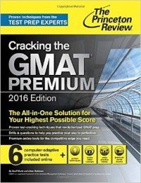 Cracking the GMAT Premium 2016