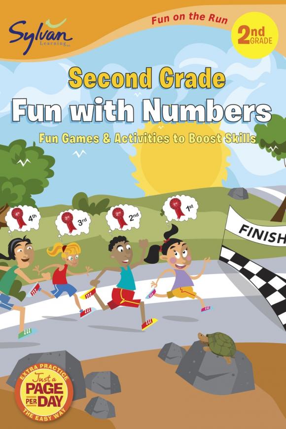 Second Grade Fun with Numbers (Sylvan Fun on the Run Series)