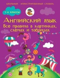 Английский язык. 1-4 классы. Все правила в картинках, схемах и таблицах