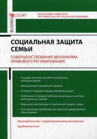 Социальная защита семьи: совершенствование механизма правового регулирования. Под ред. Петюковой О.Н