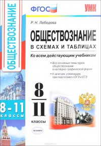 Обществознание в схемах и таблицах. 8-11 классы