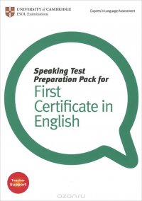 Speaking Test Preparation Pack for First Certificfte in English (+ DVD-ROM)