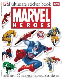 Ultimate Sticker Book: Marvel Heroes