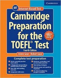 Cambridge Preparation for the TOEFL Test: Book with Online Practice Tests: Fourth Edition