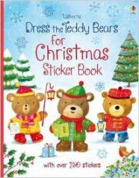 Dress the Teddy Bears for Christmas: Sticker Book