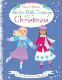 Usborne Activities Sticker Dolly Dressing Christmas