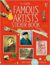  - «Famous Artists sticker book»