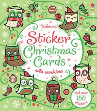 Sticker Christmas Cards (15 cards/w envelopes)