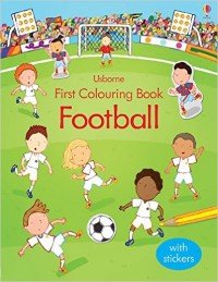 First Colouring Book Football (+ наклейки)