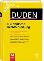 Duden: Die deutsche Rechtschreibung 1 (+ CD-ROM)