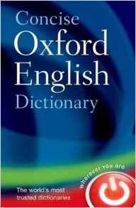 Concise Oxford English Dictionary