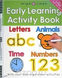 Wipe Clean Early Learning Activity Book