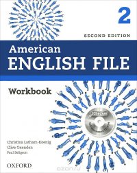 American English File: Level 2: Workbook (+ CD-ROM)