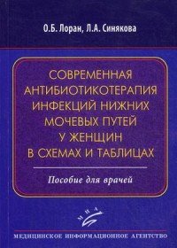 Современная антибиотикотерапия инфекций нижних мочевых путей у женщин в схемах и таблицах