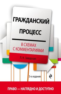 Гражданский процесс в схемах с комментариями. 3-е издание. Исправленное и дополненное