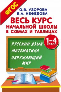 Весь курс начальной школы в схемах и таблицах. 1-4 класс. Русский язык, математика, окружающий мир