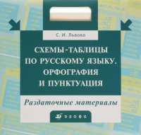 С. И. Львова - «Схемы-табл.по рус.яз.(18табл.и мет.рек)в конверте»