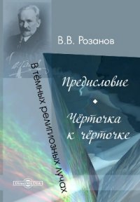 В темных религиозных лучах. Предисловие. Черточка к черточке