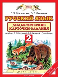 Русский язык. 2 класс. Дидактические карточки-задания