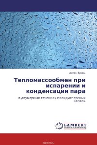 Тепломассообмен при испарении и конденсации пара