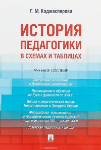 История педагогики в схемах и таблицах. Учебное пособие