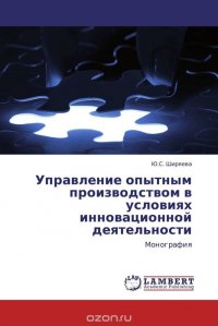 Управление опытным производством в условиях инновационной деятельности