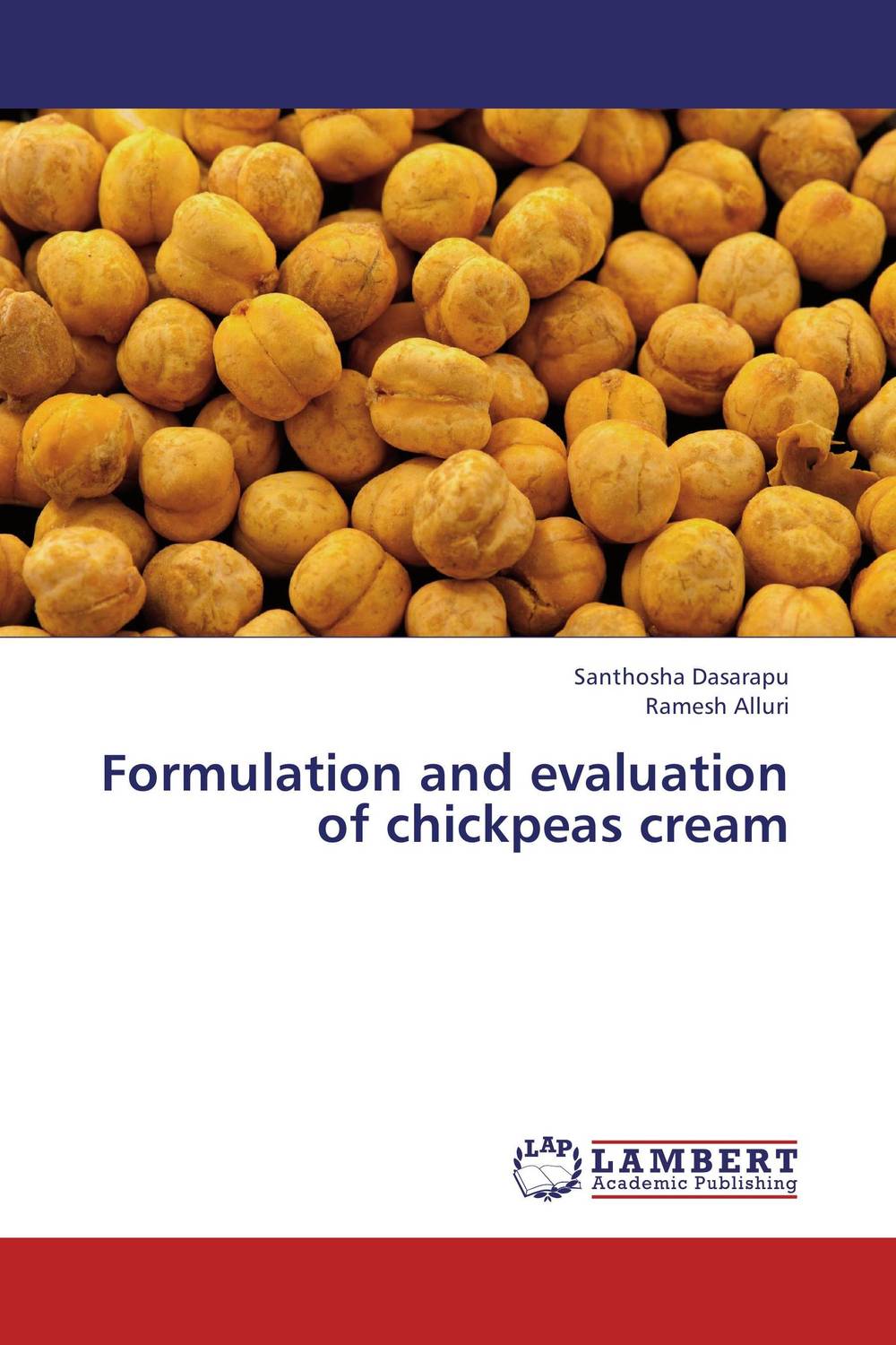 Formulation and evaluation of chickpeas cream