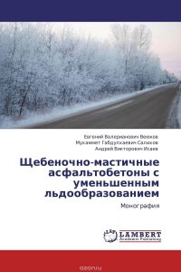 Щебеночно-мастичные асфальтобетоны с уменьшенным льдообразованием