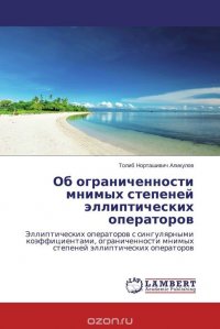 Толиб Норташивич Аликулов - «Об ограниченности мнимых степеней эллиптических операторов»