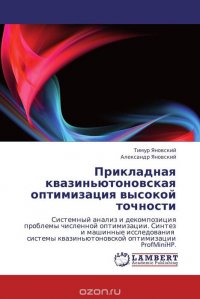 Тимур Яновский und Александр Яновский - «Прикладная квазиньютоновская оптимизация высокой точности»