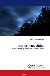 Matrix Inequalities