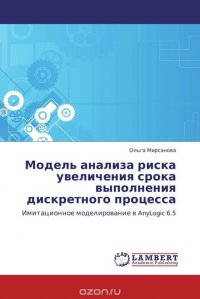 Модель анализа риска увеличения срока выполнения дискретного процесса