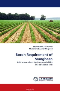 Boron Requirement of Mungbean