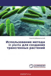 Сергей Добровольский - «Использование метода in planta для создания трансгенных растений»