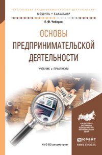 Основы предпринимательской деятельности. Учебник и практикум