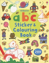 ABC Sticker and Colouring Book